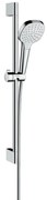 Hansgrohe Croma Select E, sprchová sada 1jet so sprchovou tyčou 65 cm, biela/chrómová, HAN-26584400