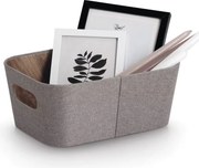 Zeller Present Úložný box s madlami, FABRIWOOD, hnedý, 26 x 18 x 11