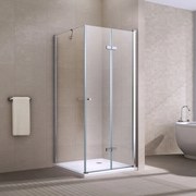 Cordoba Duo Sprchový kút 90x90, 195cm, 6mm