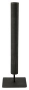 House Doctor Kovový svietnik Kolo Black 26 cm