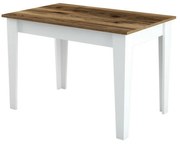 Jedálenský stôl Kiev White and Walnut