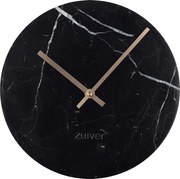 Zuiver Marble Time dizajnové hodiny - Čierna