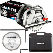 Okružná kotúčová píla 1200W 185x20mm GRAPHITE | 58G488