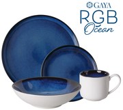 Porcelánový set 16 ks - Gaya RGB Ocean Lunasol - w0029