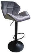 Barová stolička Omega Lr-7181s  8167-56 Tmavosivý