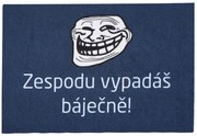 Mercury Flooring, Rohožka Zospodu vyzeráš skvele (Meme) 40x60 cm, 40x60, modrá