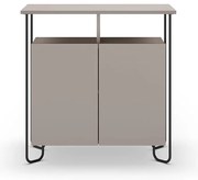 Sivo-béžová skrinka 80x80 cm Dilly – Marckeric