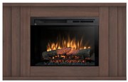 Elektrický krb Paria 26 tmavý dub