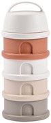 Súprava téglikov na sušené mlieko / desiatu Cotton White / Terracotta