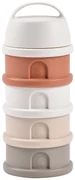Súprava téglikov na sušené mlieko / desiatu Cotton White / Terracotta