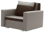 Kreslo ASTRA3 s funkciou spania Svetlo hnedá/tmavo hnedá