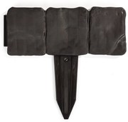 Záhradná palisáda obrubník lem trávniku 2,5 m hnedá