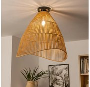 Brilagi - LED prisadený luster CERIA BOHO 1xE27/40W/230V pr. 50 cm hnedá
