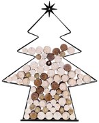 Kovový stromeček Multi Farba: čierna T113-CERNA