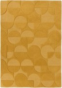 AKCIA: 120x170 cm Kusový koberec Moderno Gigi Ochre, žltá, chodba / predsieň, Flair Rugs