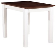 Stôl ST29 100X70 orech/biely