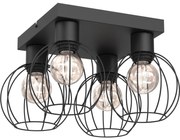 Bodové svietidlo LAPS 4xE27/15W/230W čierna