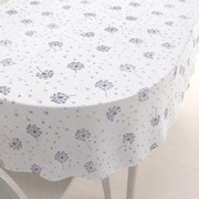 Biante Bavlnený oválny obrus Sandra SA-189 Odkvitnuté púpavy 100x140 cm