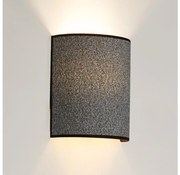 Brilagi - Nástenné svietidlo SEMI 1xE27/15W/230V pr. 20 cm šedá