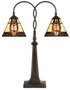 Lampa Tiffany vitráž POLLUX Ø48*66