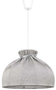 Duolla - Luster na lanku ECO 1xE27/40W/230V pr. 38 cm šedá