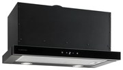 Klarstein Vinea, digestor, 60 cm, vstavaný, 560 m³/h, plochá konštrukcia, čierny