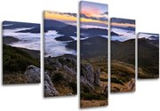 Obraz na stenu 5 dielny SLOVENSKO SK012E50