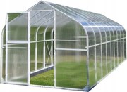 Skleník Polykarbonátový Tunel 15M2 250X600 Ptf Poľsko Bíla