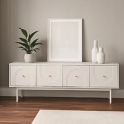 PROXIMA.store - TV stolík MARLEN FARBA: biela