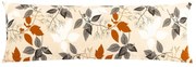 Bellatex Obliečka na relaxačný vankúš Jesenné lístie, 55 x 180 cm, 55 x 180 cm