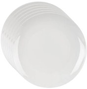Orion Detský plytký porcelánový tanier MONA, pr. 21 cm, 6 ks