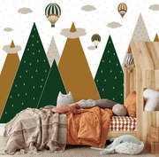 Fototapeta - Hory - grafika (147x102 cm)