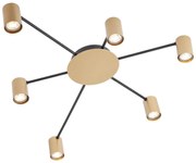 Redo 01-4051 - Bodové svietidlo NOA 6xGU10/10W/230V zlatá