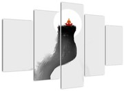 Obraz - Meditácia na vrchole (150x105 cm)