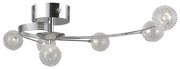 LUXERA 46010 - Prisadený luster CASCADA 6xG4/20W/230V