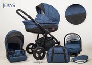 Kombinovaný kočík Raf-pol AXEL  - Jeans (2-kombinácia)