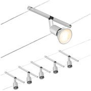 Paulmann 94442 - SADA 5xGU5,3/10W Bodové svietidlo SALT 230V matný chróm