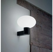 Ideal Lux - Vonkajšia nástenná lampa CLIO 1xE27/42W/230V IP44 čierna