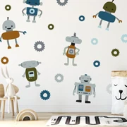 Samolepky na stenu - Roboti I.