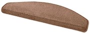Súprava 15 hnedých koberčekov na schody Hanse Home Fancy, 23 x 65 cm