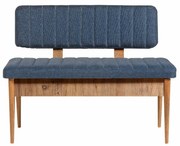 Lavica Vina Dark Blue and Atlanitc Pine