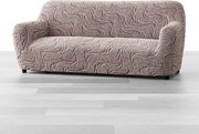 Bielastické poťahy BRILLANTE hnedé trojkreslo (š. 170 - 220 cm)