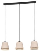 Eglo 43976 - Luster na lanku TABLEY 3xE27/40W/230V