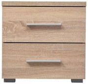Nočný stolík Uni NO2F sonoma 11008695
