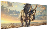 Obraz - Triceratops (120x50 cm)