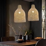 Ratanové závesné svietidlo LF10-M prírodné