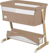 Lionelo - Detská postieľka 5v1 THOMI PLUS Béžová Carmel