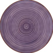 Lamart LT9084 keramický plytký tanier Happy, pr. 26,8 cm, fialová