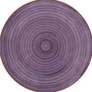 Lamart LT9084 keramický plytký tanier Happy, pr. 26,8 cm, fialová