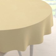 Biante Teflónový okrúhly obrus TF-018 Svetlo žltý Ø 40 cm